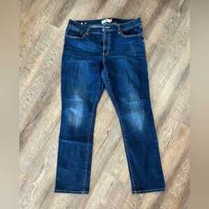 CAbi Dark Blue Straight Leg Jeans